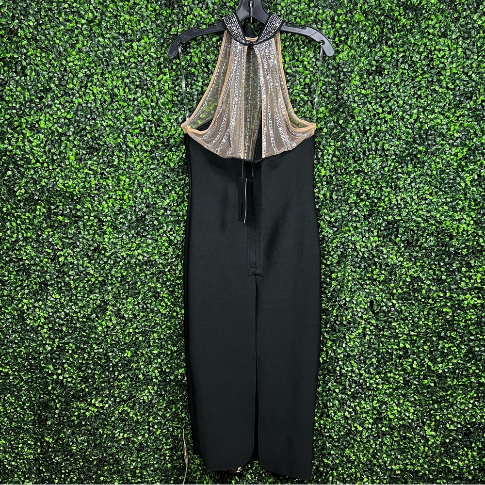FASHION NOVA | Lina Embellished Bandage Mini Dress - Picture 12 of 15